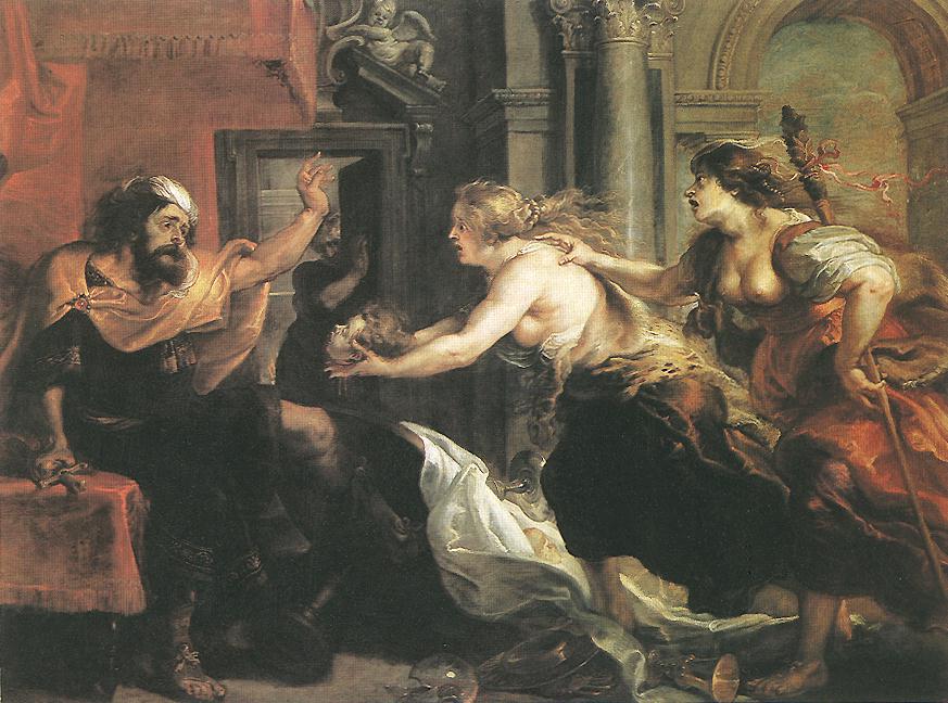 Tereus Confronted with the Head of his Son Itylus